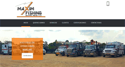 Desktop Screenshot of maximfishing.com